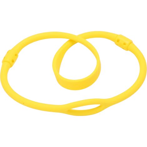 Collier de Plongée en Silicone pour Détendeur, Accessoire Sous-Marin Jaune 80 cm (1/5)