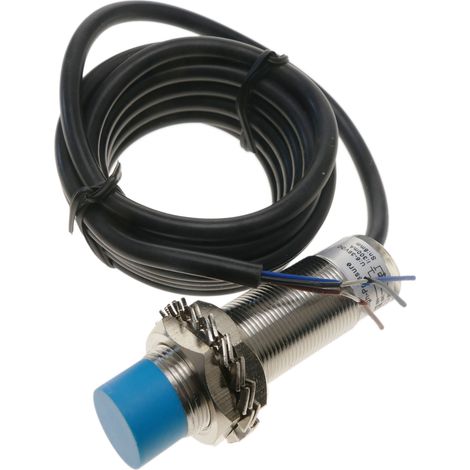 BeMatik - Capteur de proximité inductif haute pression 6-36 VDC PNP NO M18 Sn: 8mm (1/4)