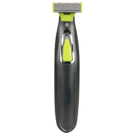 QORVA-Trimmer de barbe électrique USB Chargement à faible bruit dents doubles de dents à double face hommes Men de réduction outil pour les voyages à domicile