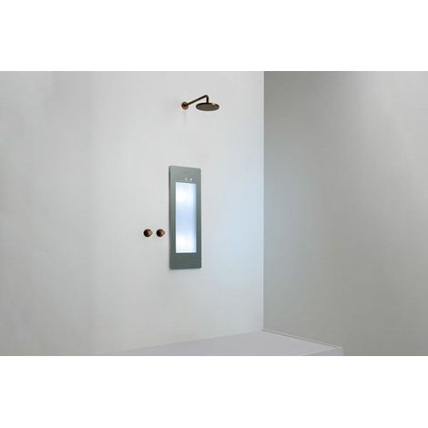 Lampada a infrarossi naturale Solarium + Luce UV Grigia Sunshower Plus S S0600-S0103
