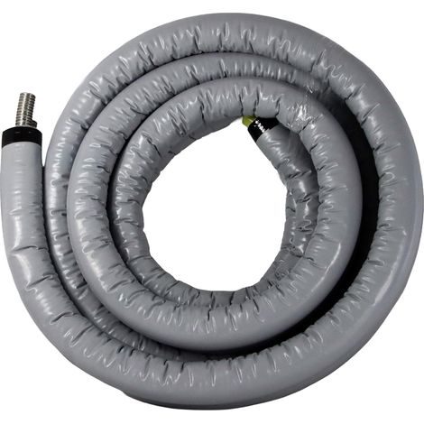 Vorisoliertes Edelstahlwellrohr-Set DN25 für Wärmepumpen 2 - 8 m (1/4)