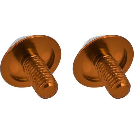 GUB Boulons M5 x 12mm pour Fixation de Bidon Vélo - 2 Pièces (Doré) (1/4)