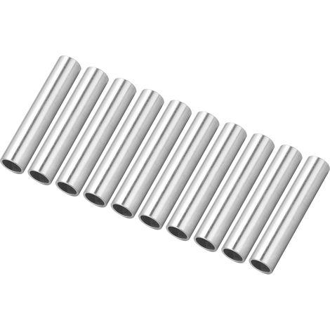 10 Pièces Tiges Aluminium 10mm Droites pour Constructions Robotiques et Supports d'Outils Référence 6100-0810-0050 (1/5)