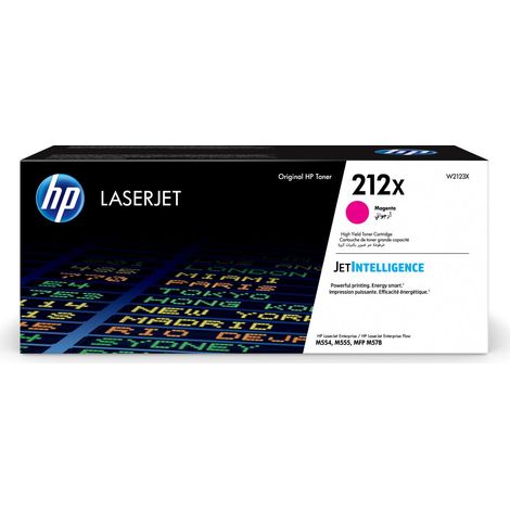 HP Cartuccia Toner Magenta Originale LaserJet 212X ad Alta Capacita' (1/4)