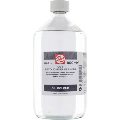 Vernis à retoucher - Peinture huile - Corrige et protège temporairement - 1L - Talens