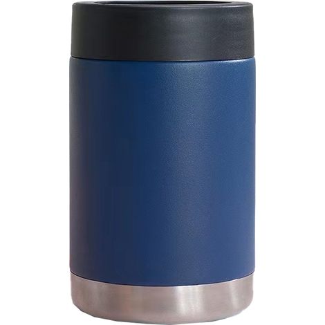 Refroidisseur Canette Bouteille - Acier Inoxydable Double Paroi Isolation Vide - Ouvre-Bouteille Intégré - 1 Pièce (1/5)