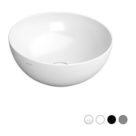 Lavabo da appoggio ciotola noemi diam. 44 grigio cemento