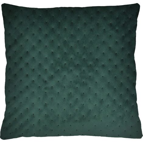Cojín real - Verde - 40x40 cm (1/5)