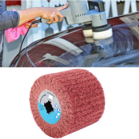 Disque de polissage à fil métallique n° 80 pour tampon à récurer (1/5)