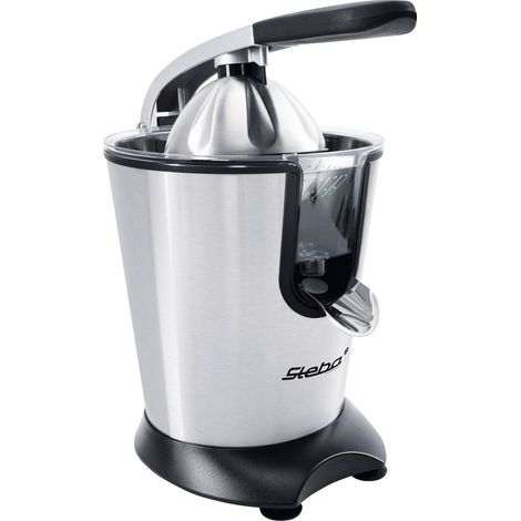 Steba Spremiagrumi ZP 2 160 W con base di supporto acciaio inox, Acciaio (1/5)