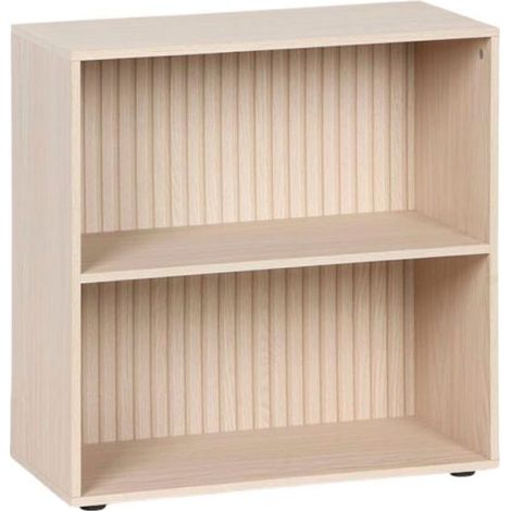 Estanterías - Estanteria Madera Rectangular 2 Niveles Vast