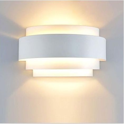 Applique murale LED métal – Lumière blanche chaude – Refroidissement industriel – Éclairage doux pour salon, chambre, escalier, bureau (1/5)
