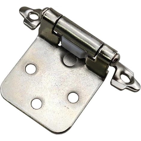 Charnières à ressort métalliques GALPADA à fermeture automatique pour meubles et armoires (lot de 10) (1/5)