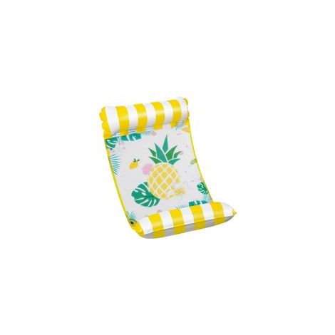 Hamac flottant 130 cm pour adultes Gonflable, inclinable, idéal relaxation sur eau