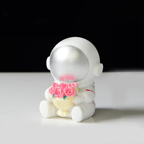 Astronautenskulptur eines Weltraumreisenden-Statue-Modells (1/4)
