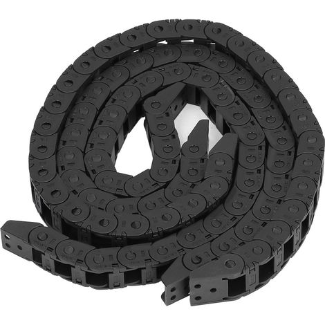 Lot de 3 chemins de câbles articulés nylon perçage 3 trous type ouvert pour imprimante 3D VORON 2.4 (1/5)