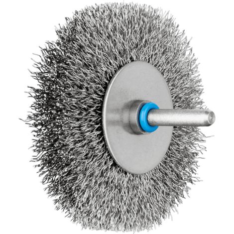 PFERD TOOLS INOX-TOTAL Rundbürste ungezopft RBUIT Ø80x15 mm Schaft-Ø6 mm Edelstahl-Draht-Ø0,30 10 Stk