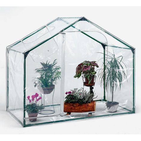Balkongarten Terrassengewächshaus 180x105xh153cm Pflanzen Gemüse Blumen Mimose S