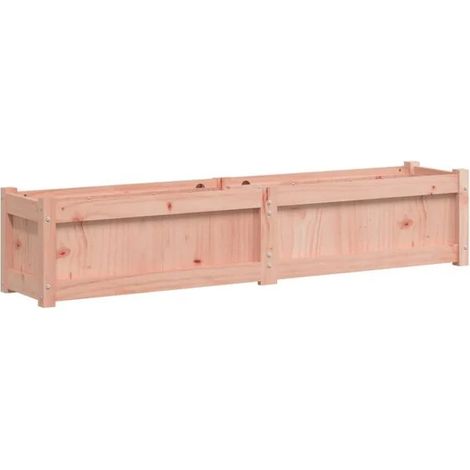 Pot de fleurs, dimensions 150x31x31 cm, en bois de sapin de Douglas massif. (1/5)
