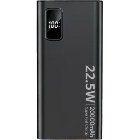Sign extrem leistungsstarke powerbank 20000mah 225w - schwarz