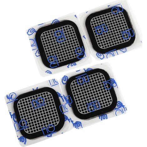 EMS-Elektromuskelstimulator, Ersatz-Gelelektroden für die Bauchmuskulatur, Bauchmuskelgürtel, Zubehör, Massagegerät 06211-AquaForge