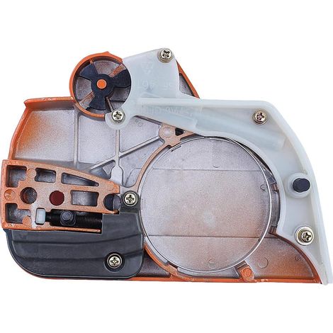 Couvercle côté embrayage du frein de chaîne pour tronçonneuse Husqvarna 445 450 445E 450E Pièces US, ensemble de couvercle côté embrayage du frein de chaîne (1/5)