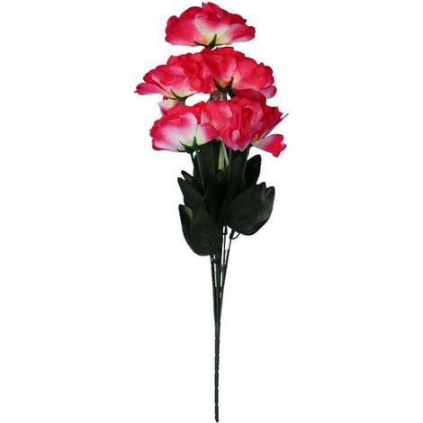 Bouquet de 9 œillets roses de 54 cm (1/3)
