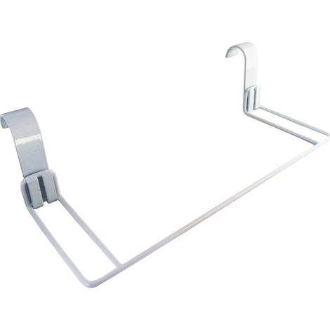 Barre pour sèche serviette Blanche - pour tube Rond 36 cm (1/4)