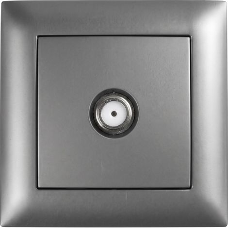 Toolight Antenna Socket With Frame Oste Jnh012-a Grey (1/5)