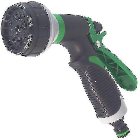 Lawn Hose Multifunction High Pressure Sprayer Garden Watering Spray Gun Green (1/3)