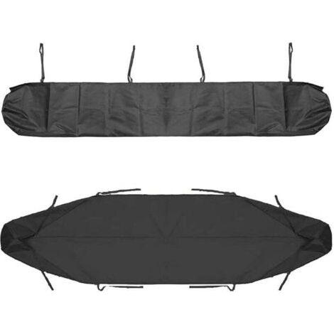 Sac de Protection pour Store Banne, 4.5m Housse de Protection Anti-poussière pour auvent de terrasse Noir Housse de Rangement pour auvent de terrasse, Protection imperméable en Hiver,AAFGVC (1/4)