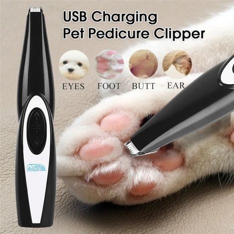Hundeschermaschine, professionelle Hundeschermaschine, Tierpflegeschermaschine, Hundeschermaschine, USB-aufladbar (1/4)