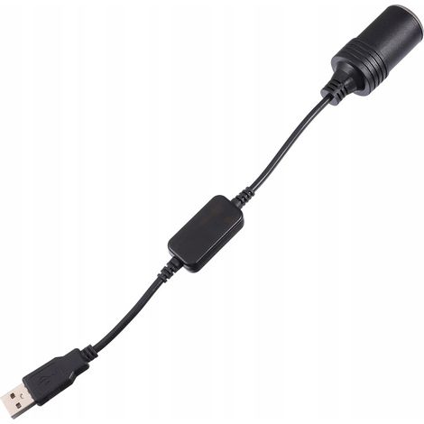 12-V-Auto-Zigarettenanzünder-Adapter mit USB-Schnittstelle, erhältlich für Autozubehör