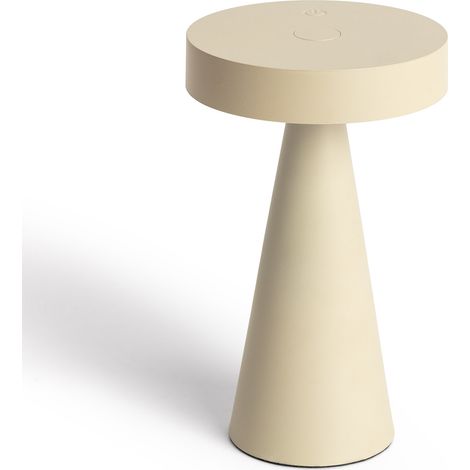 LED Tischlampe Kabellos Außen Catinca Beige