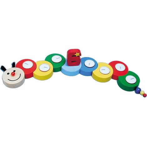Tolle Geburtstagsdeko, Kerzenhalter für Teelichter, 1.-7. Geburtstag, RAUPE (1/4)