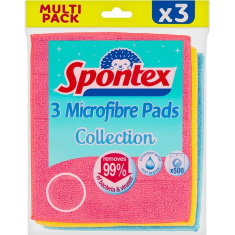 Panni per pulizia Spontex microfibra multicolore 36 x 34 cm (1/5)