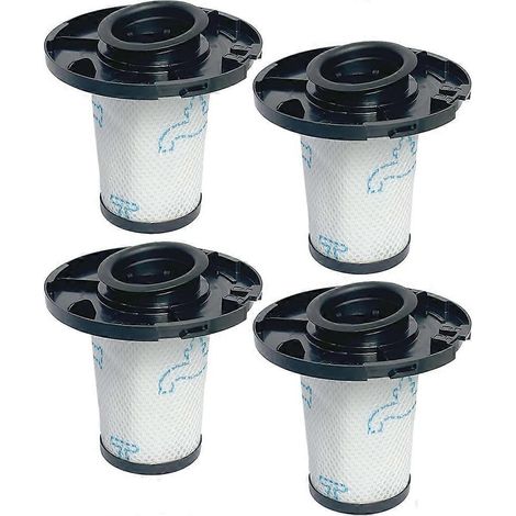 Packung mit 4 waschbaren Filtern für Rowenta X-Force Flex Staubsauger 11.60, 12.60, 14.60, 15.60 (Referenzen ZR009007 und ZR009008)