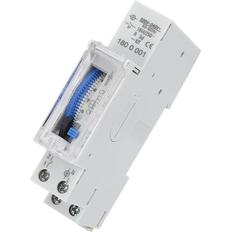 Minuteur mécanique SUL180a 15 minutes 24 heures, relais temporisé 220 V avec fonction de temporisation (1/5)