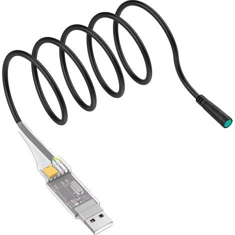 Cavo di programmazione, progettato per motori centrali Bafang, connessione resistente, A010109035 (1/2)