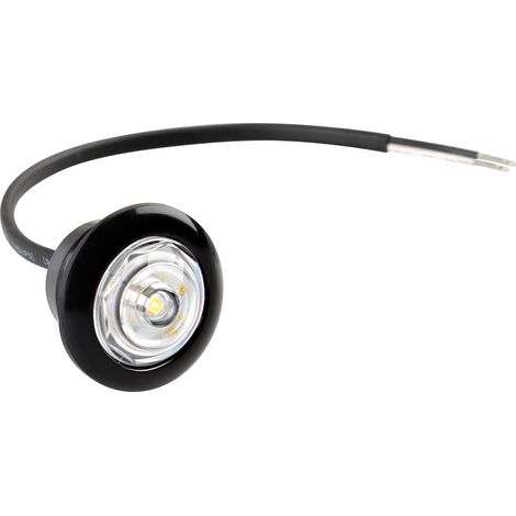 Luce ingombro - 1 Led - 12/24V - Bianco (1/5)