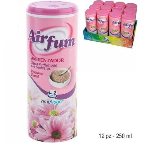 Trade Shop - Set 12 Piezas Desodorante Arena Perfumado Cenicero Fragancia Floral -