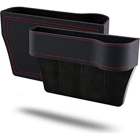 Boîte De Rangement Pour Siège Automobile - Poches Latérales Pour Sièges - Compatible Avec Écart Entre Sièges De Voiture - 26 X 16 5 Cm - 1 Pièce (1/5)