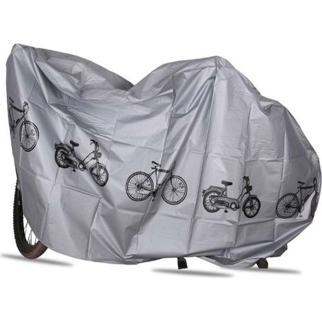 Housse de vélo, Housse de vélo pour Rangement extérieur, imperméable Anti-poussière, Pluie, Protection UV (1/5)