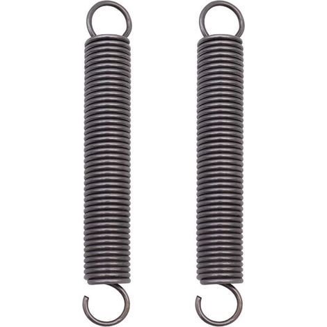 Ressorts d'extension en acier Ulisem, ressorts de compression allongés, ressorts à double crochet – 2 x 18 x 150 mm (1/5)