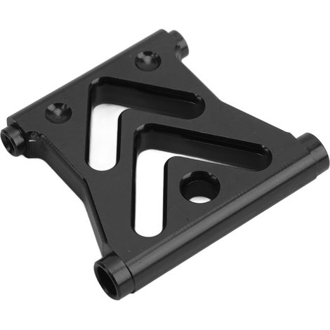 Pare-chocs avant en alliage d'aluminium pour véhicules radiocommandés 1/10 Axial RBX10, protection anti-collision noire. (1/5)