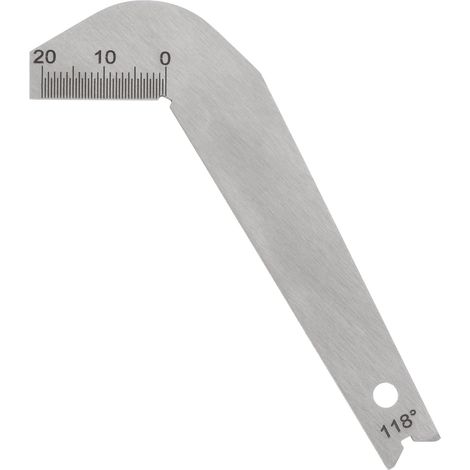 Perceuse Mèche Jauges 118 Degré Perceuse Affûtage Jauge (1/5)