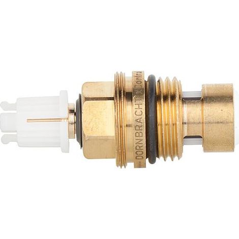 Tete ceramique Dornbracht Xcontrol, fermeture droite, 1/2" frein, pour robinet lavabo+bidet