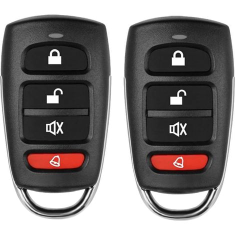 Confezione da 3 telecomandi a codice fisso da 433,92 MHz, clonazione portachiavi, trasmettitore RF. Solo per codice fisso, non per codice variabile. Tipo di carattere: blocco. (1/5)