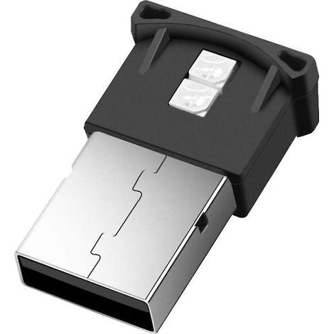 Mini lampe LED RGB USB à lumière d'ambiance, luminosité réglable, 8 couleurs changeantes (1/4)
