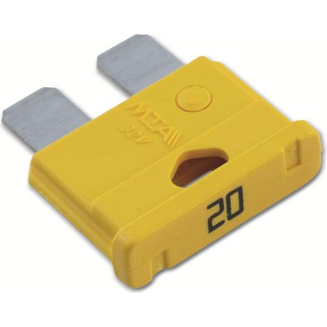 MTA KFZ-Flachsicherung 340.031, Standard, 20 A, gelb